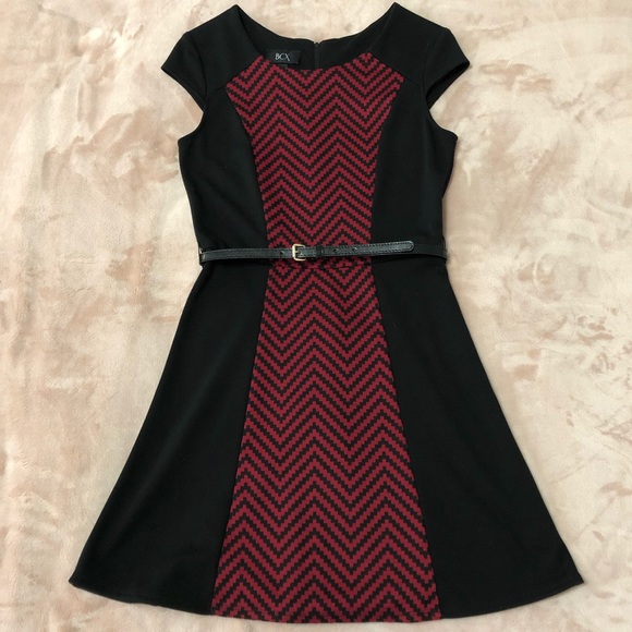 Chevron Skater Dress - Picture 1 of 4
